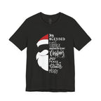 Christmas Santa Word Holiday T-Shirt
