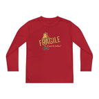 Youth Long Sleeve Tee — "Fragile (It must be Italian)" Design