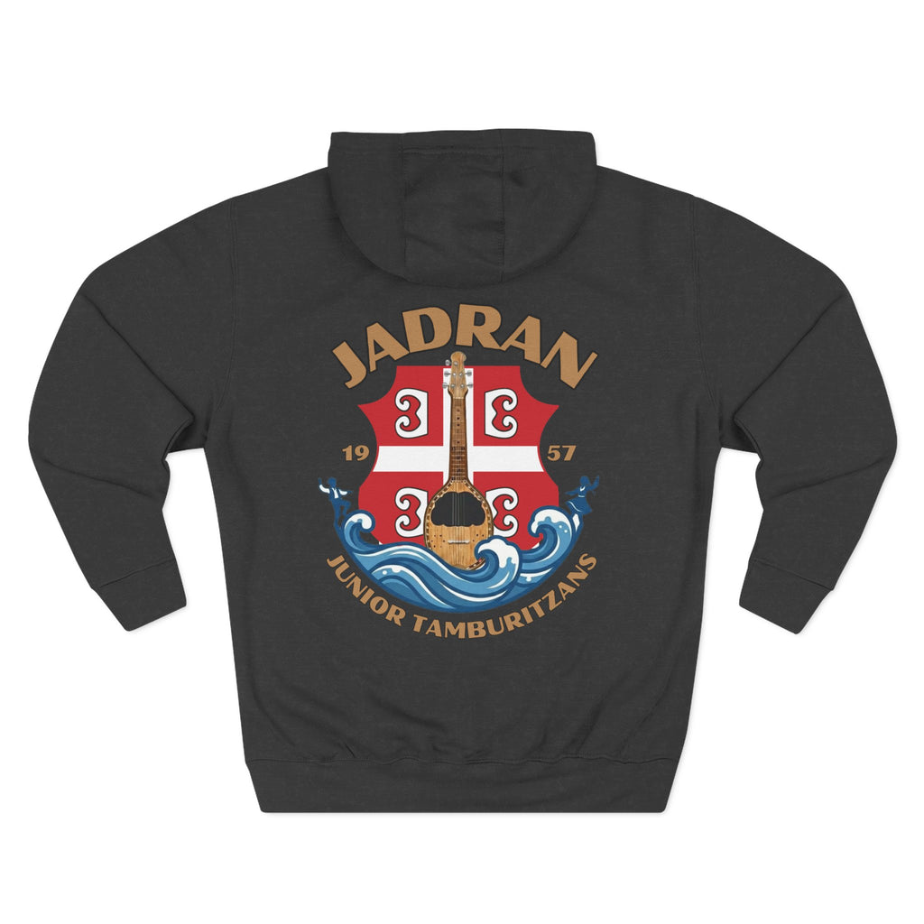 Jadran Junior Tamburitzans Adult Sweatshirt Hoodie - Serbian Logo