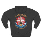 Jadran Junior Tamburitzans Adult Sweatshirt Hoodie - Serbian Logo