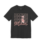 Dance Mom T‑Shirt — Pink Ballet Silhouette Tee