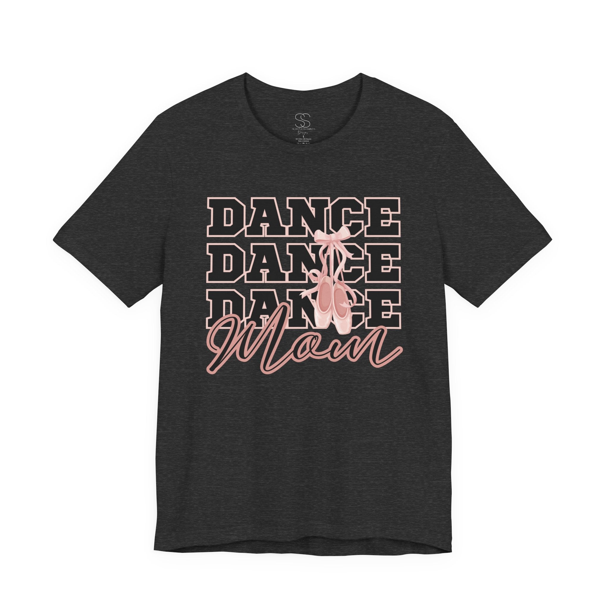 Dance Mom T‑Shirt — Pink Ballet Silhouette Tee