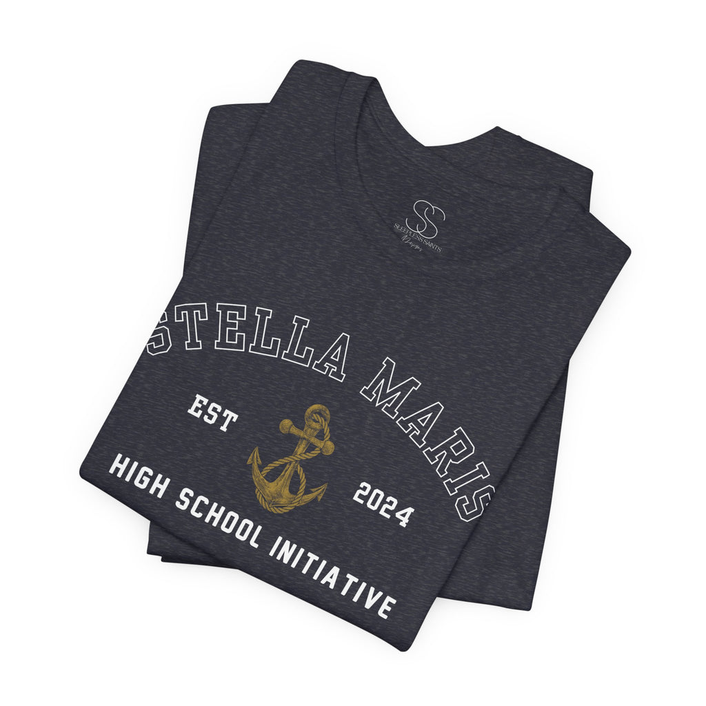 Stella Maris High School T‑Shirt — Anchor Logo (Est. 2024)