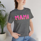 Mama Pink T-Shirt — Cute 'MAMA' Graphic Tee