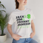 Four Fathers of St. Patrick's Day - Jack & Jim & Johnny & Jameson Graphic T-Shirt