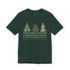 Tree Tops Glisten & Children Listen Holiday Graphic T-Shirt