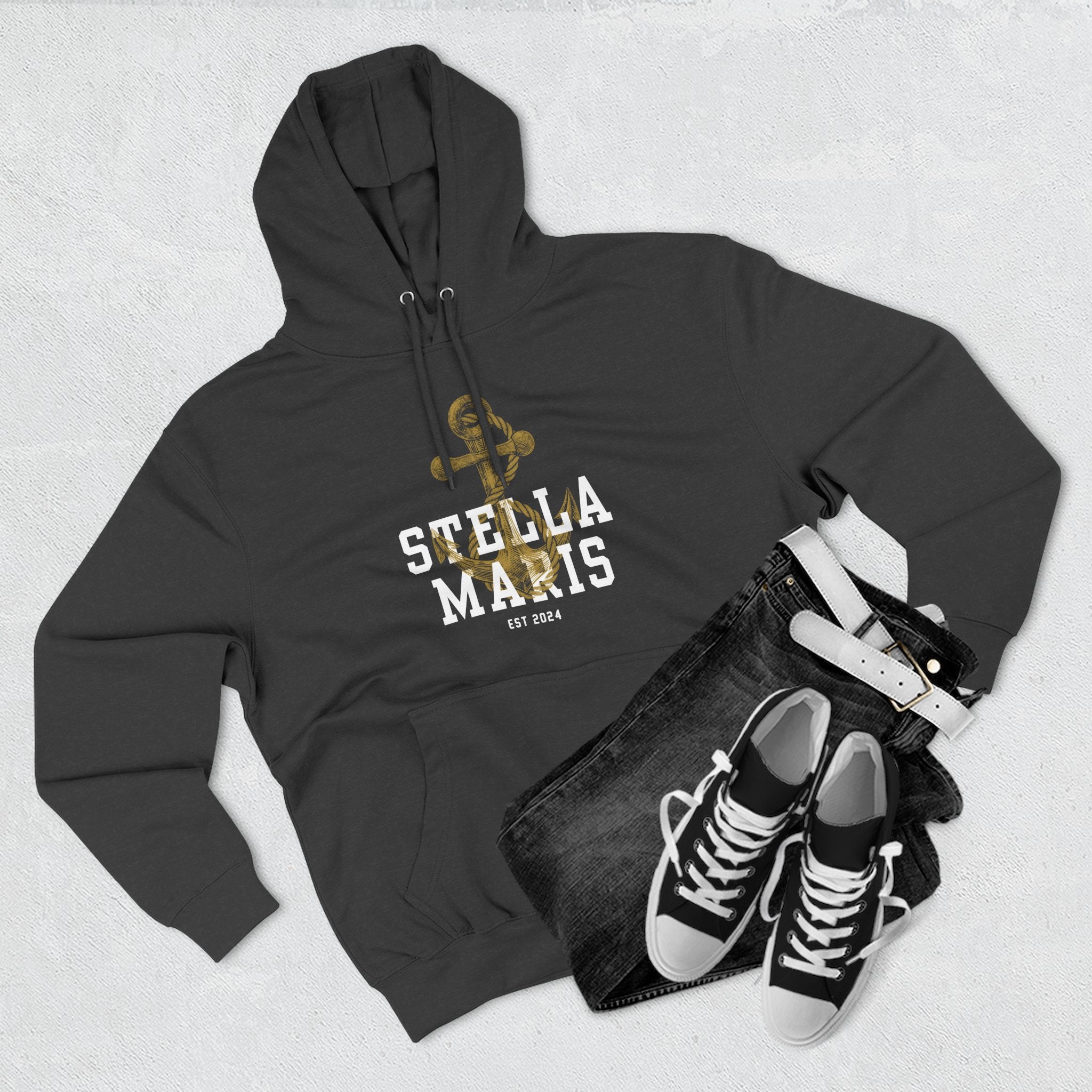Stella Maris Anchor Hoodie