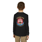 Jadran Junior Tamburitzans Youth Long Sleeve Tee - Serbian Logo