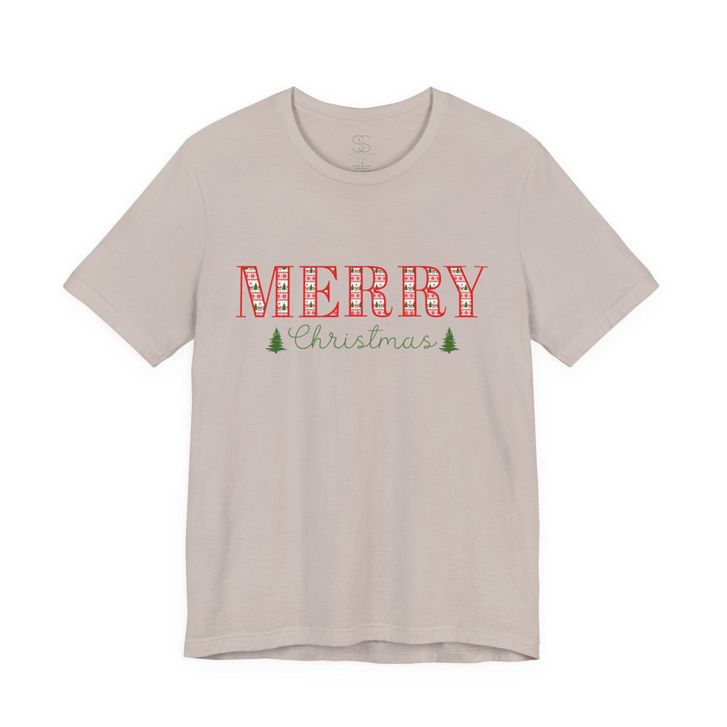 Merry Christmas Unisex Jersey Tee