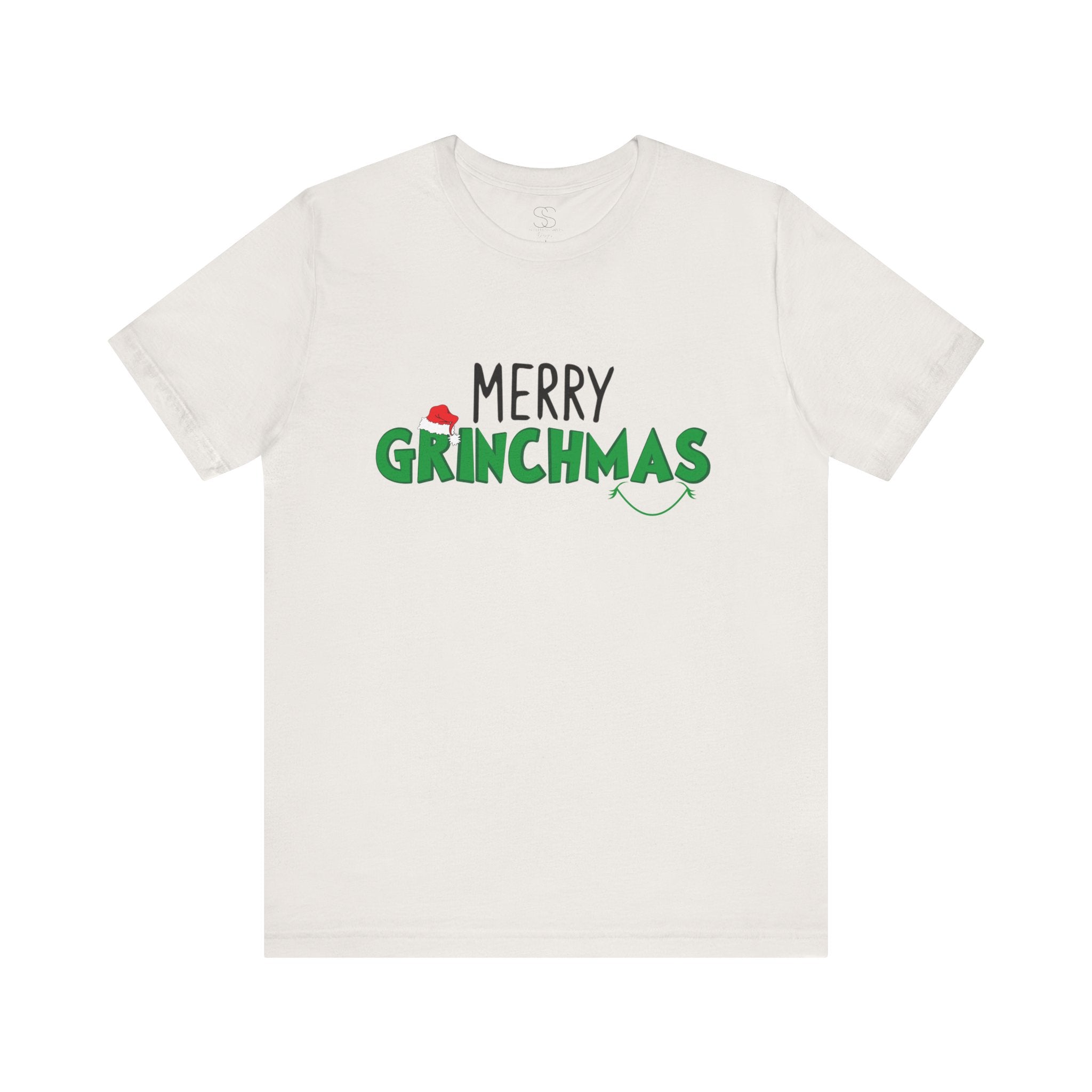 Merry Grinchmas Tee - Unisex Short Sleeve Christmas Shirt