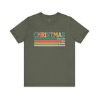 Christmas Words Unisex Jersey Tee