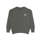 Embroidery Christmas Design - Unisex Garment-Dyed Sweatshirt