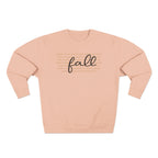 Fall Words Unisex Crewneck Sweatshirt
