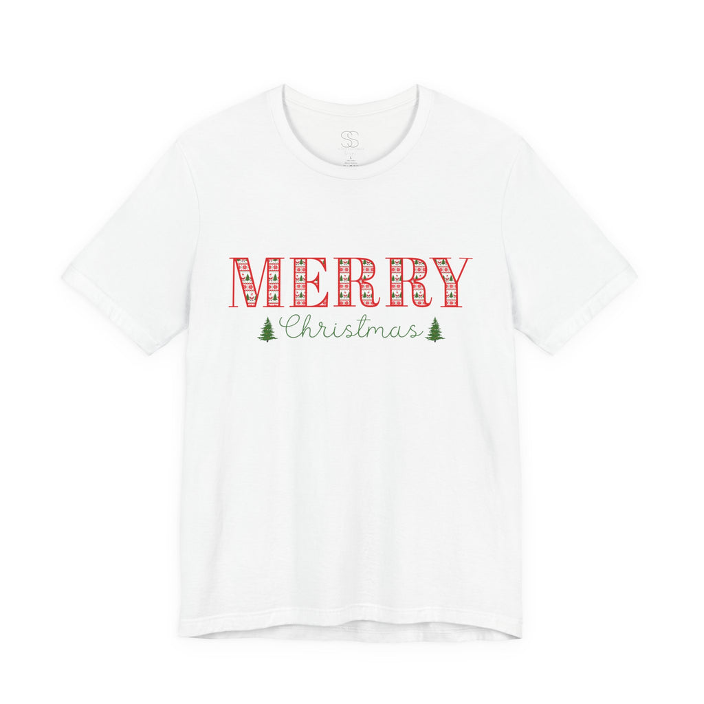 Merry Christmas Unisex Jersey Tee