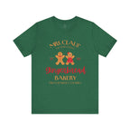 Gingerbread Bakery T‑Shirt – "Mrs. Claus' Gingerbread Bakery" Holiday Tee