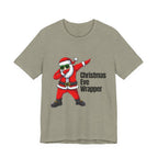 Christmas Eve Wrapper T-Shirt — Dabbing Santa Holiday Tee