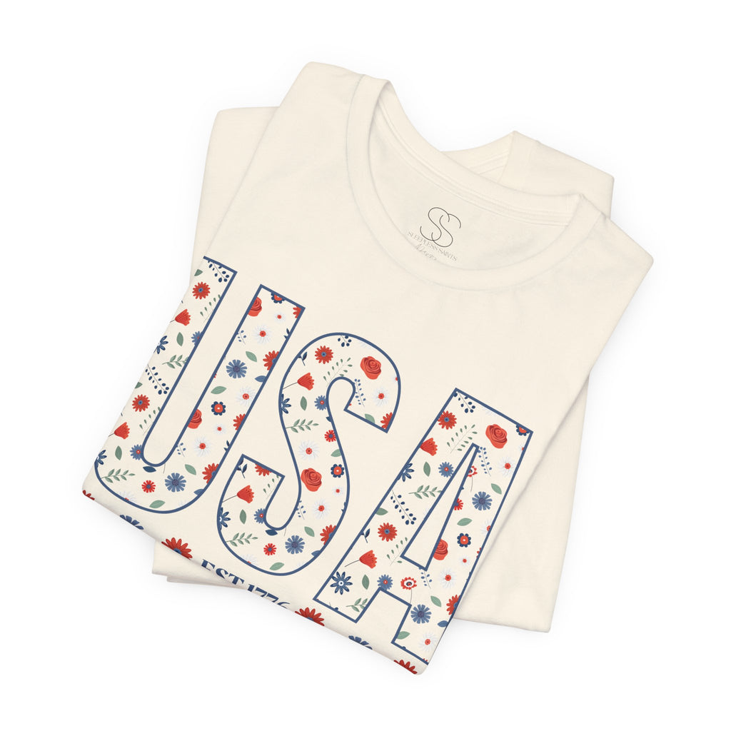 USA Unisex Jersey Short Sleeve Tee