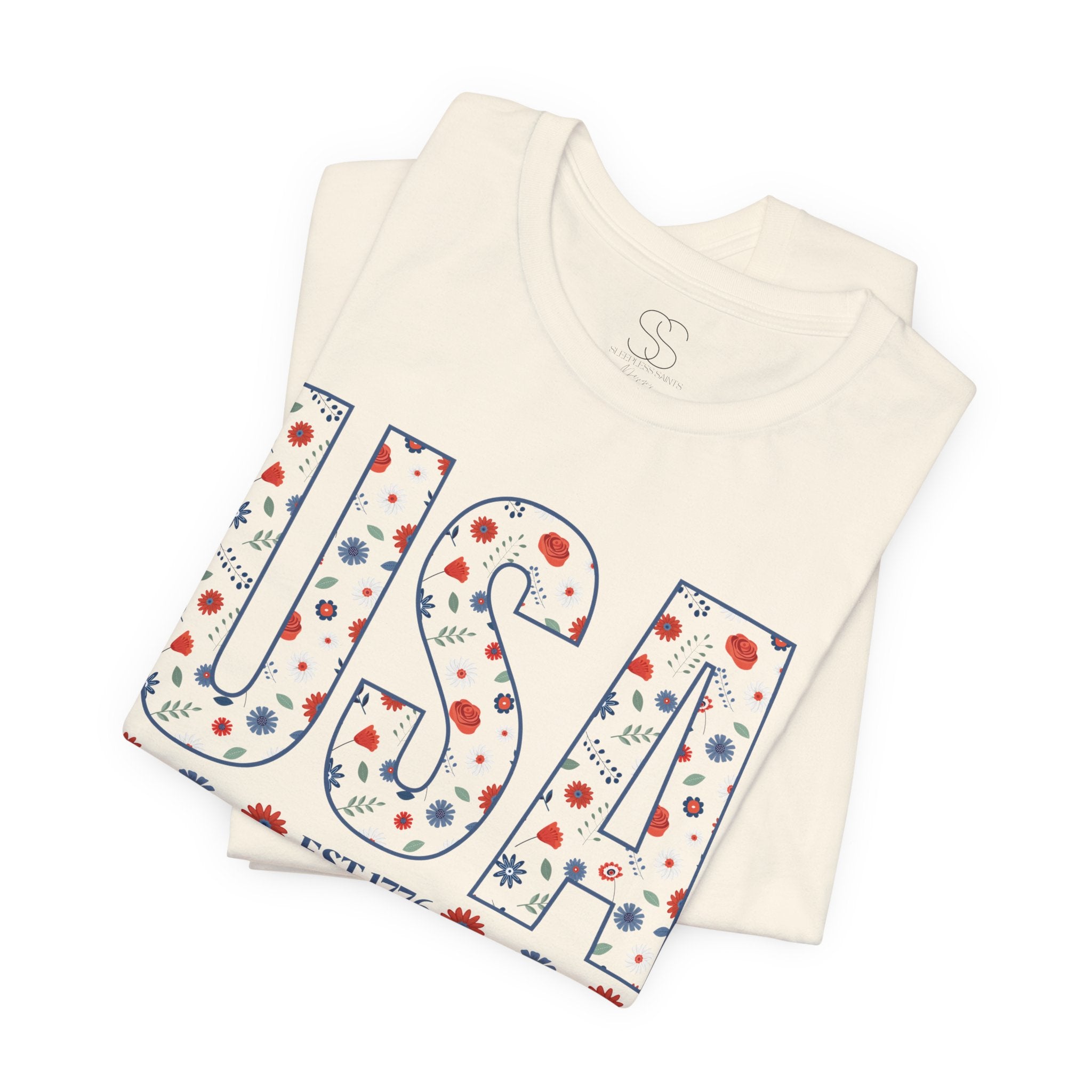 USA Unisex Jersey Short Sleeve Tee