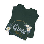 Grace Changes Everything Floral Tee