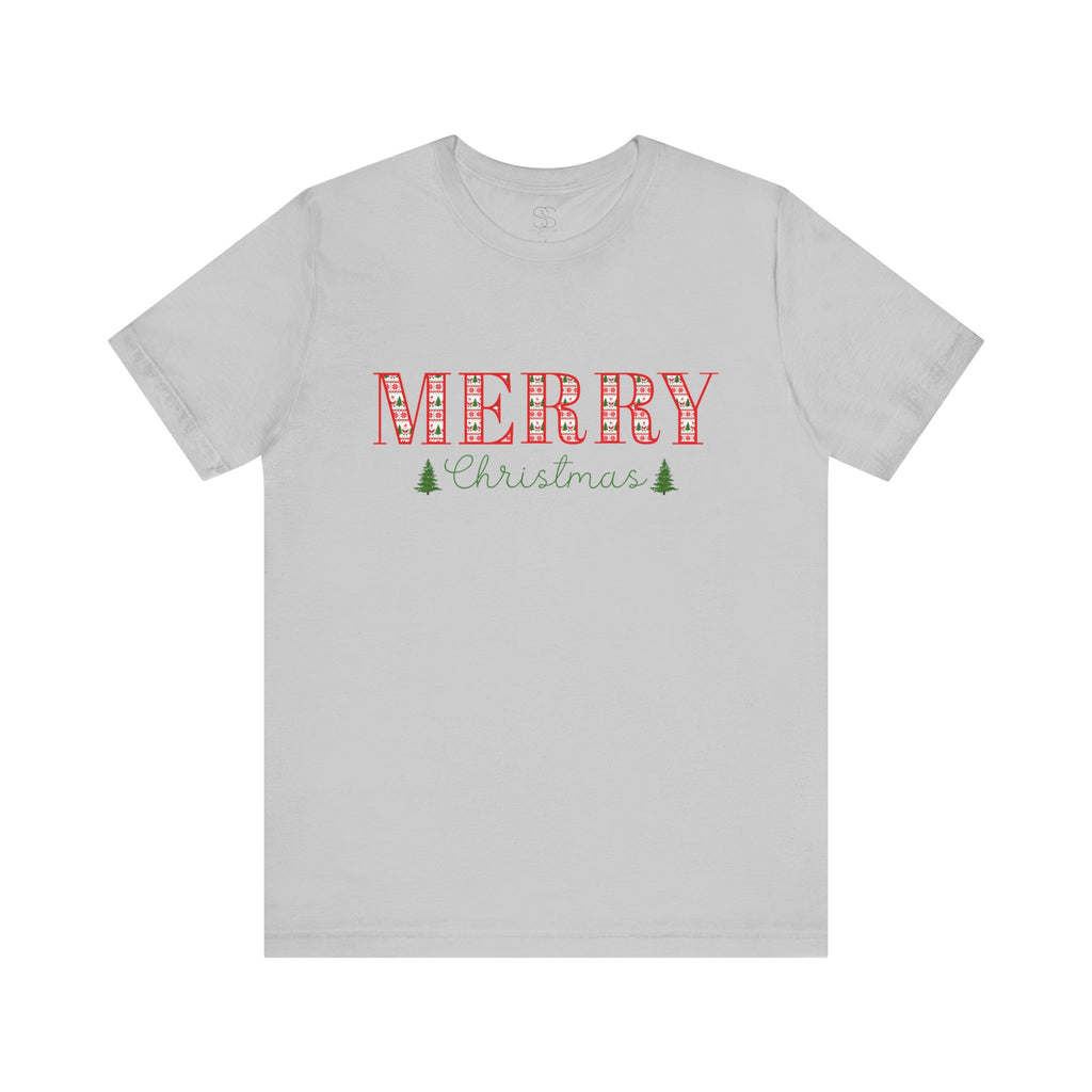 Merry Christmas Unisex Jersey Tee