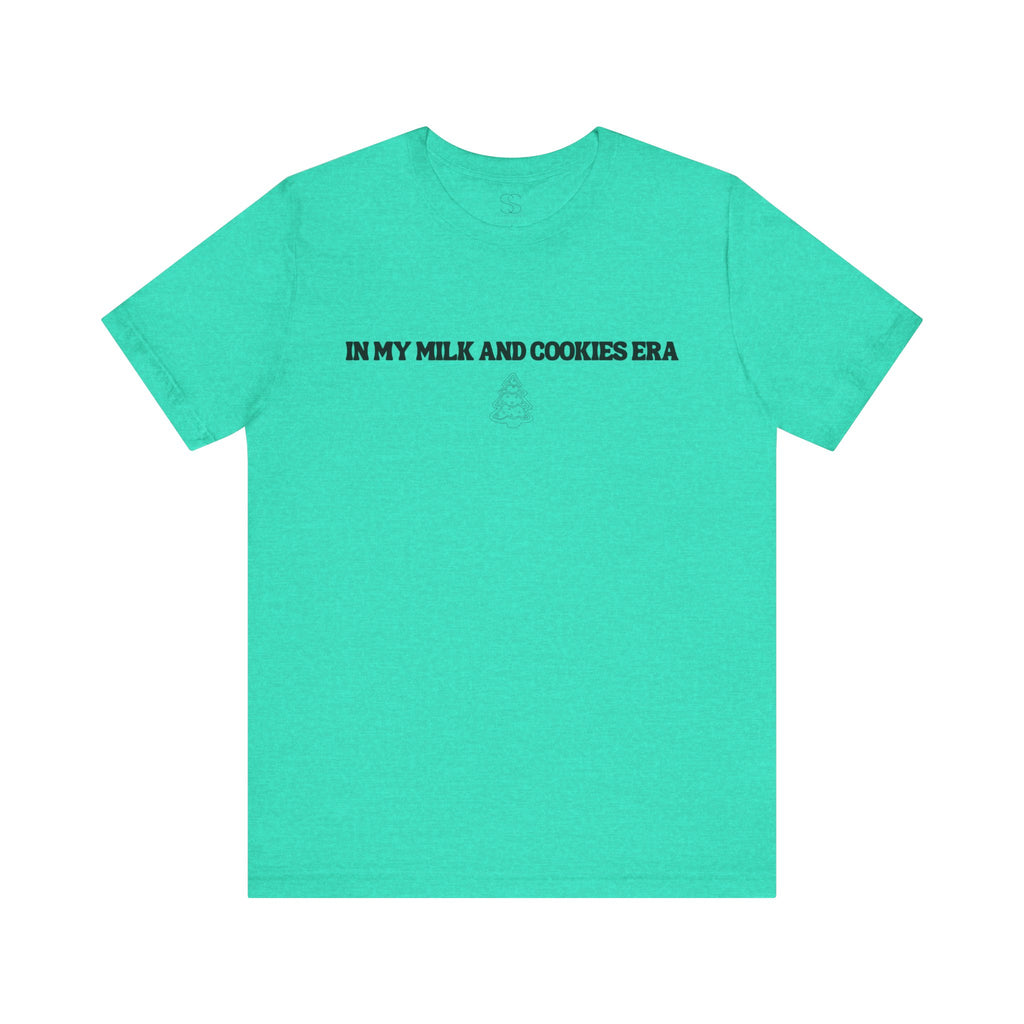 In My Milk and Cookie Era Embroidered Tee