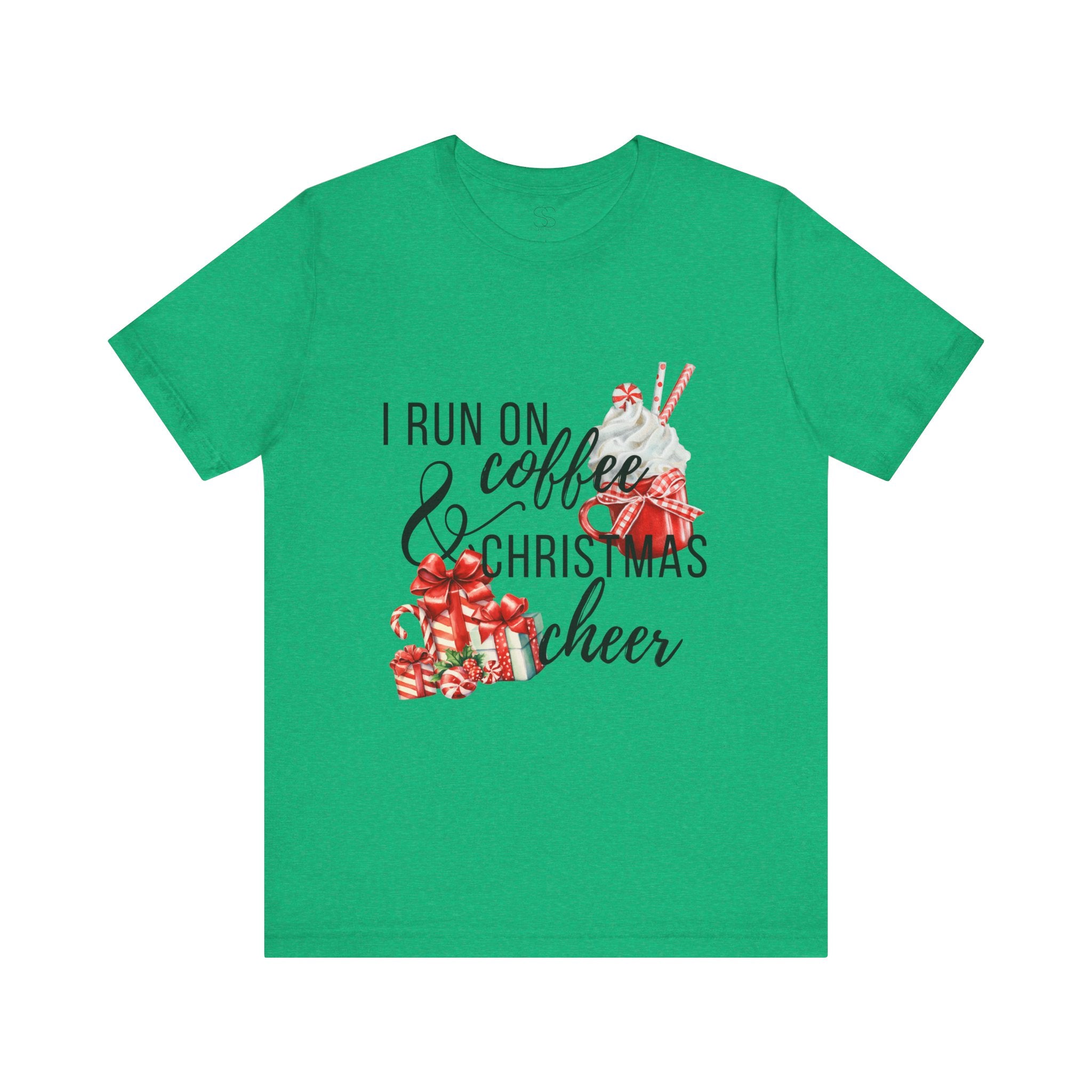 I Run on Coffee & Christmas Cheer Tee