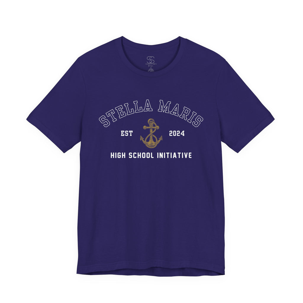 Stella Maris High School T‑Shirt — Anchor Logo (Est. 2024)