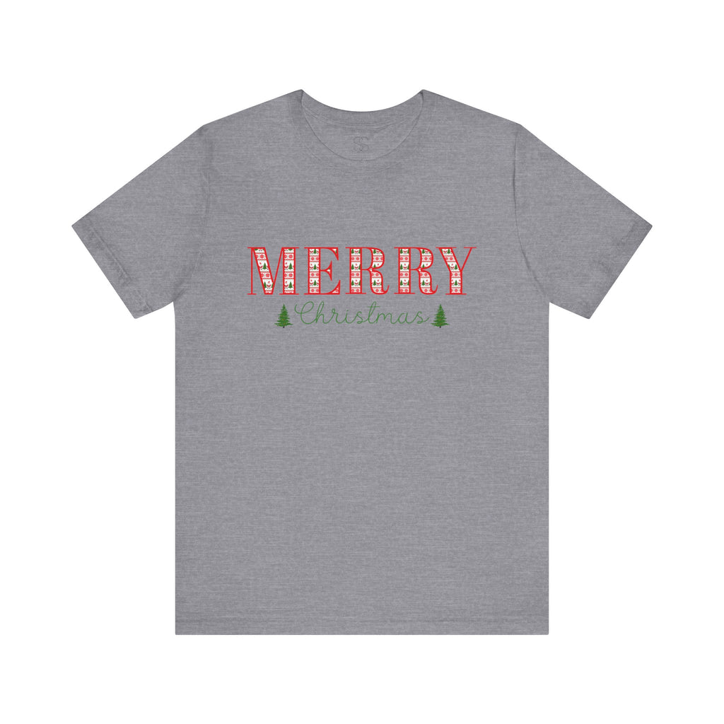 Merry Christmas Unisex Jersey Tee