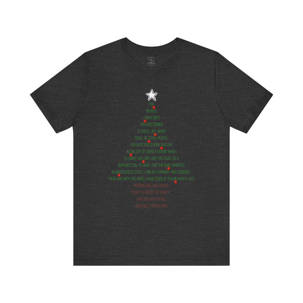 Christmas Tree Poem Tee — Holiday Quote T-Shirt