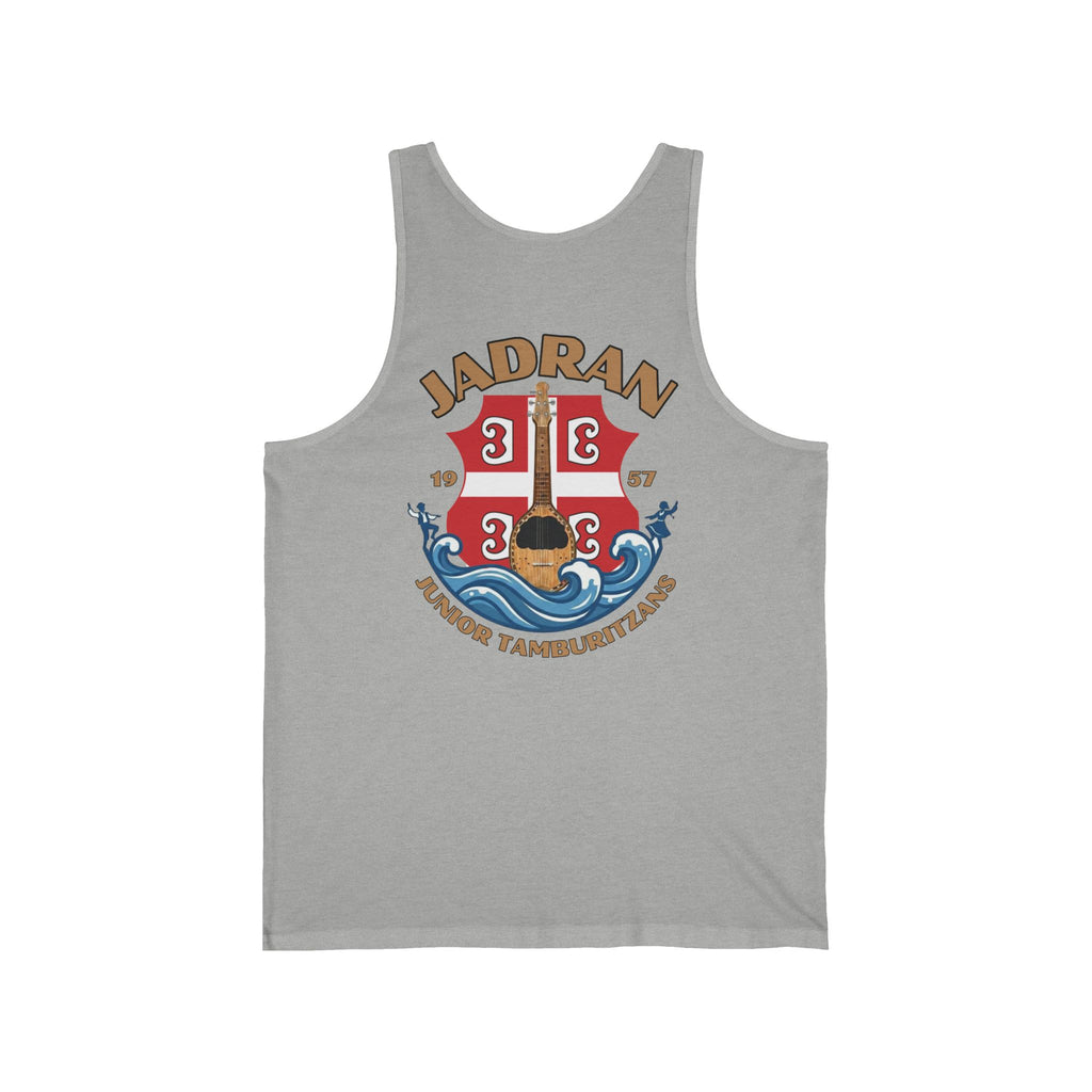 Jadran Junior Tamburitzan Unisex Tank Top - Serbian Logo