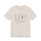 Merry Christmas Minimal Tree Tee
