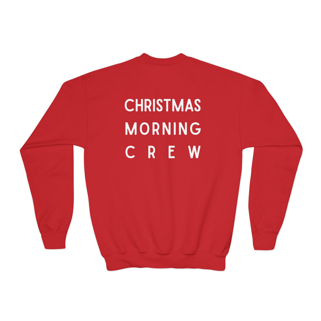 Christmas Morning Youth Crewneck Sweatshirt