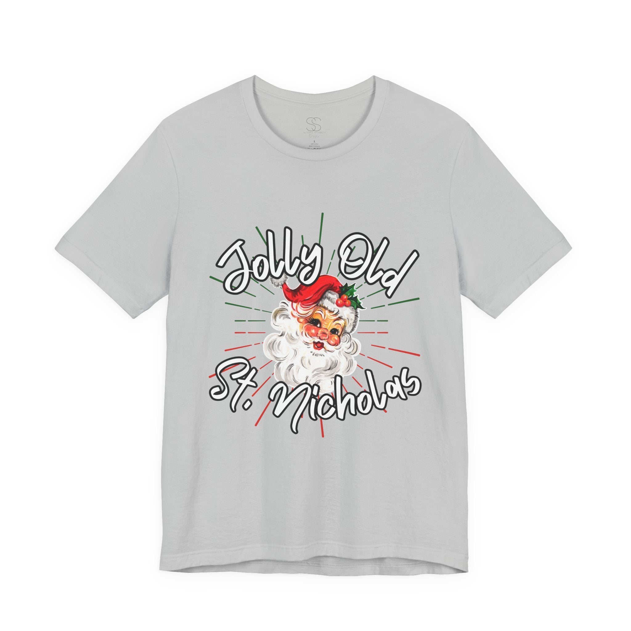 Santa Claus Unisex Tee - Jolly Old St Nicholas