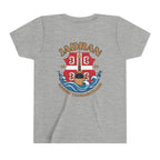 Jadran Junior Tamburitzans Kid Shirt - Tan Lettering & Serbian