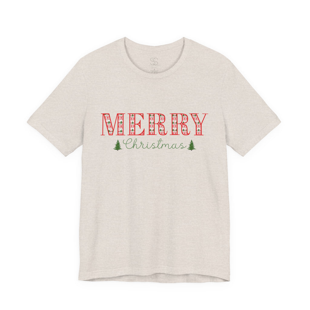 Merry Christmas Unisex Jersey Tee