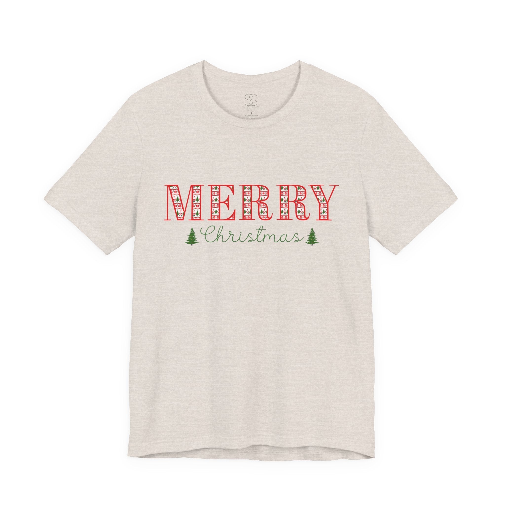 Merry Christmas Unisex Jersey Tee