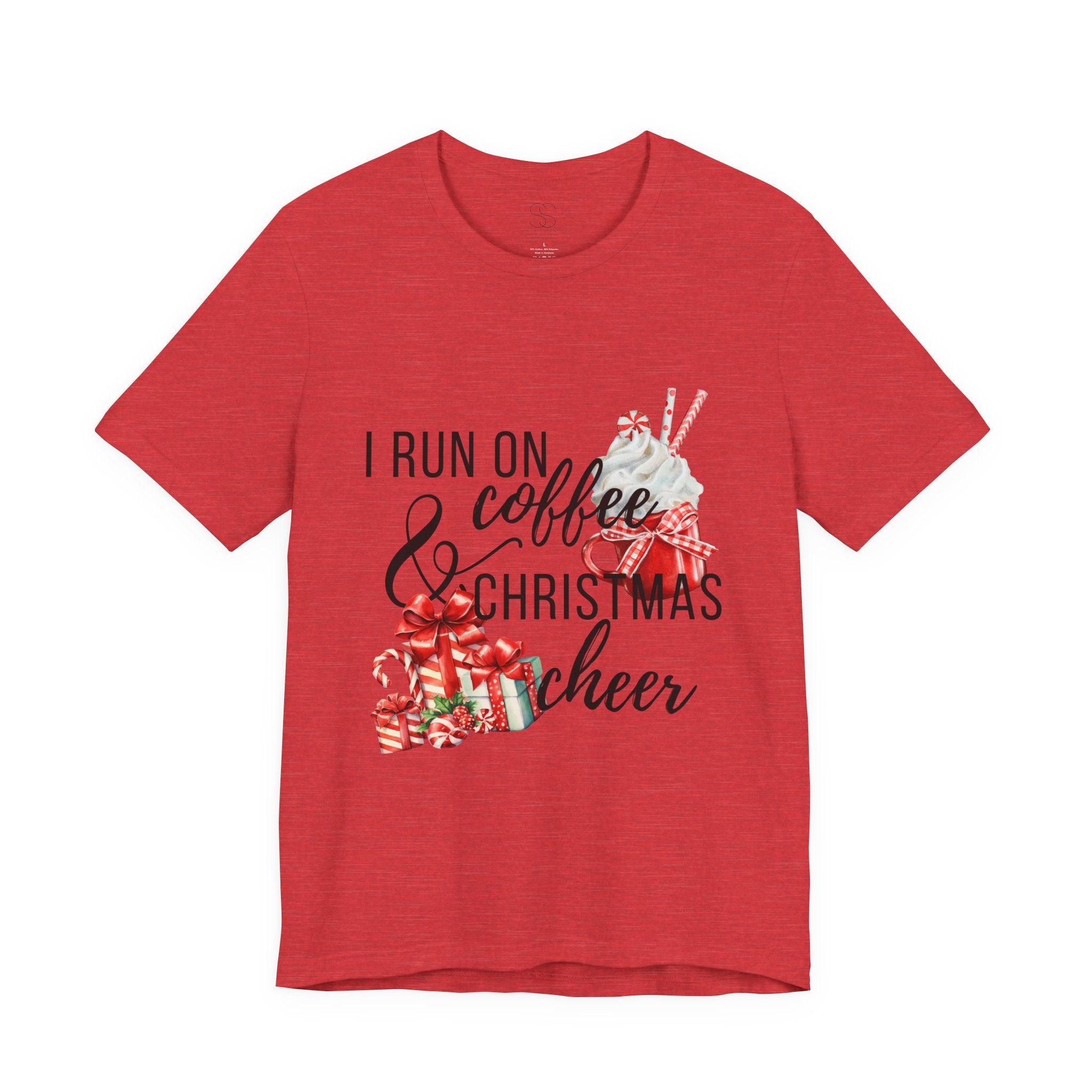 I Run on Coffee & Christmas Cheer Tee