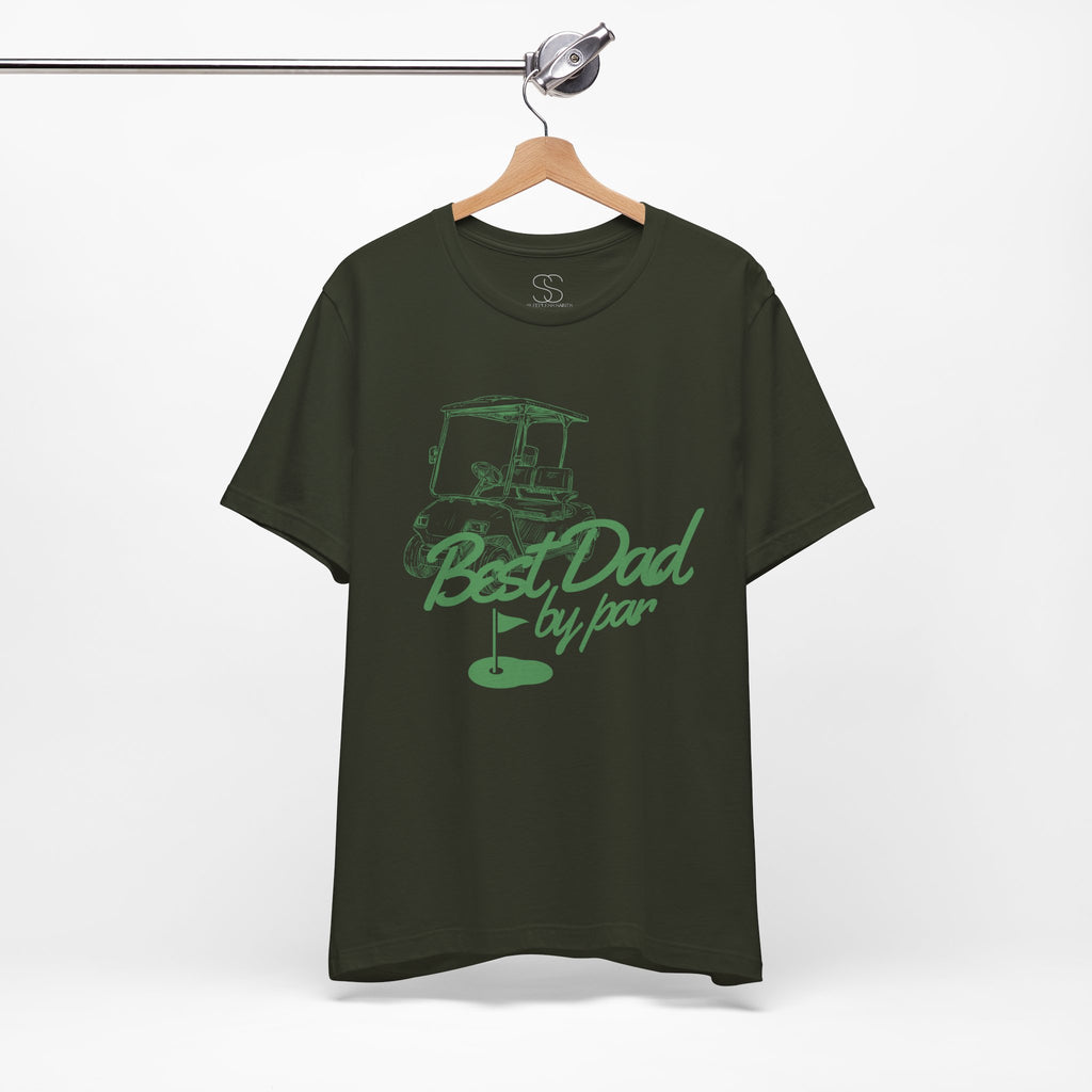Best Dad by Par Golf T‑Shirt — Father’s Day Golfing Tee
