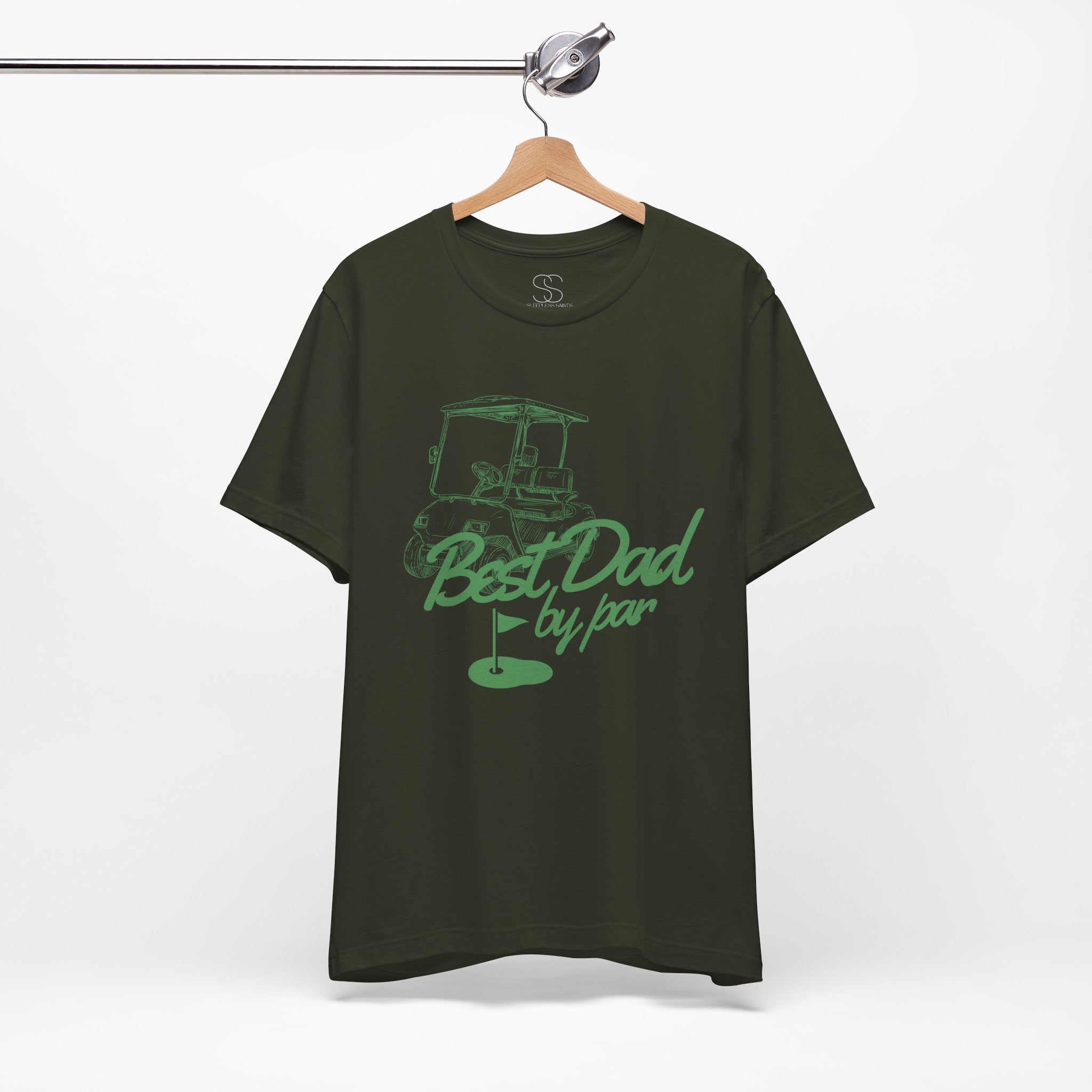 Best Dad by Par Golf T‑Shirt — Father’s Day Golfing Tee