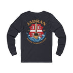 Jadran Junior Tamburitzans Long Sleeve Tee - Serbian Logo