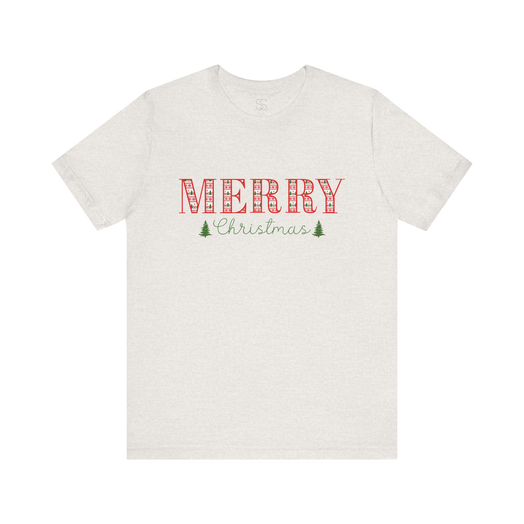 Merry Christmas Unisex Jersey Tee