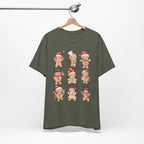 Christmas Gingerbread Characters Tee – Cute Holiday Cookie Shirt