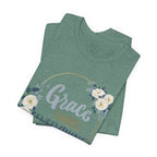 Grace Changes Everything Floral Tee