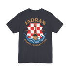 Jadran Junior Tamburitzans Adult T‑Shirt - Tan Lettering