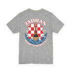 Jadran Junior Tamburitzans Adult T‑Shirt - White and Red Lettering