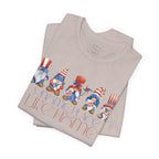 Patriotic Gnome Tee – Stars & Stripes Fourth of July T‑Shirt