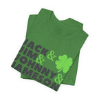 Four Fathers of St. Patrick's Day - Jack & Jim & Johnny & Jameson Graphic T-Shirt