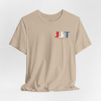Jadran Junior Tamburitzans Adult T‑Shirt - White and Red Lettering
