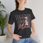Dance Mom T‑Shirt — Pink Ballet Silhouette Tee