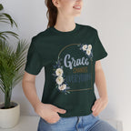 Grace Changes Everything Floral Tee